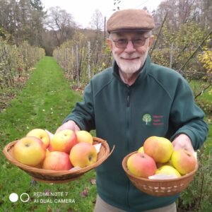 Our chair Ainsleigh with Rymer and Bramley's Seedling