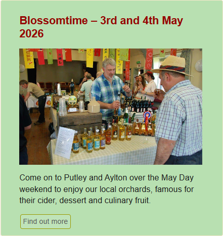 Big Apple Blossomtime, Much Marcle www.bigapple.org.uk